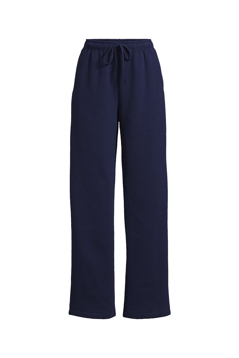Serious Sweats High Rise Relaxed Straight Leg Pants, Alternate, color, Deep Sea Navy