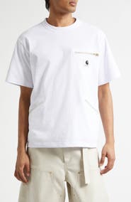 Sacai Carhartt WIP Cotton Jersey T-Shirt