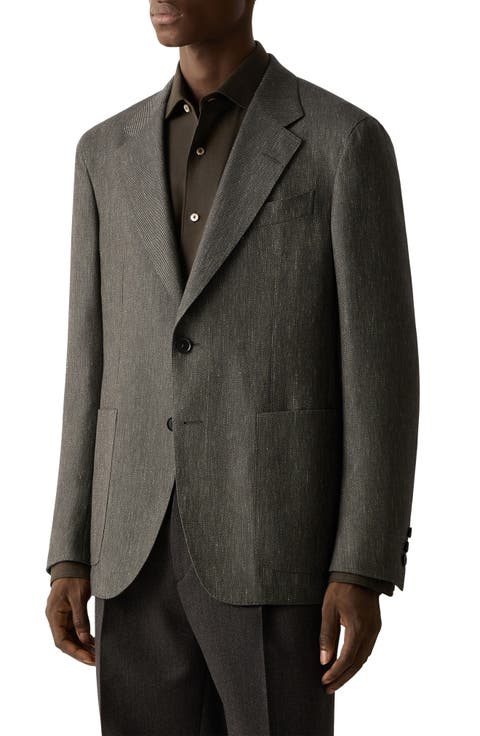Cashmere, Silk & Linen Dinner Jacket