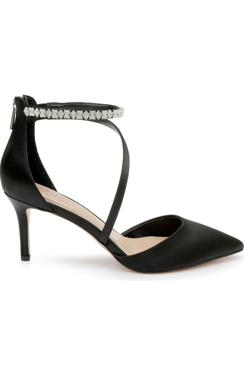 Jewel Badgley Mischka Alaia Pointed Toe Pump, Alternate, color,