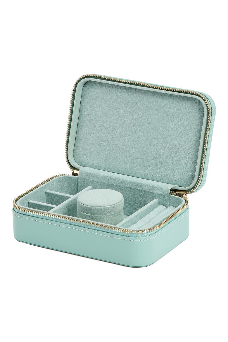 Sophia Travel Zip Case, Alternate, color, JADE