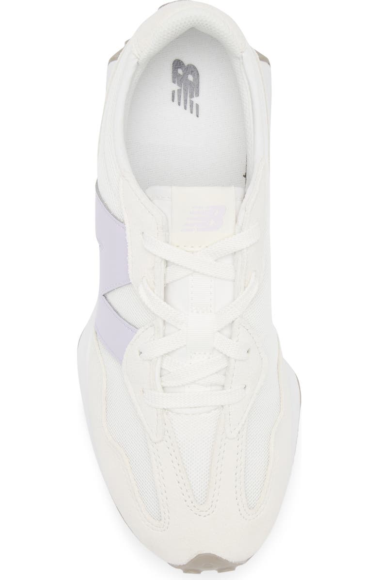 New Balance Kids' 327 Sneaker, Alternate, color, Bright Lavender/ Sea Salt