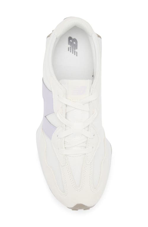 New Balance Kids' 327 Sneaker In White