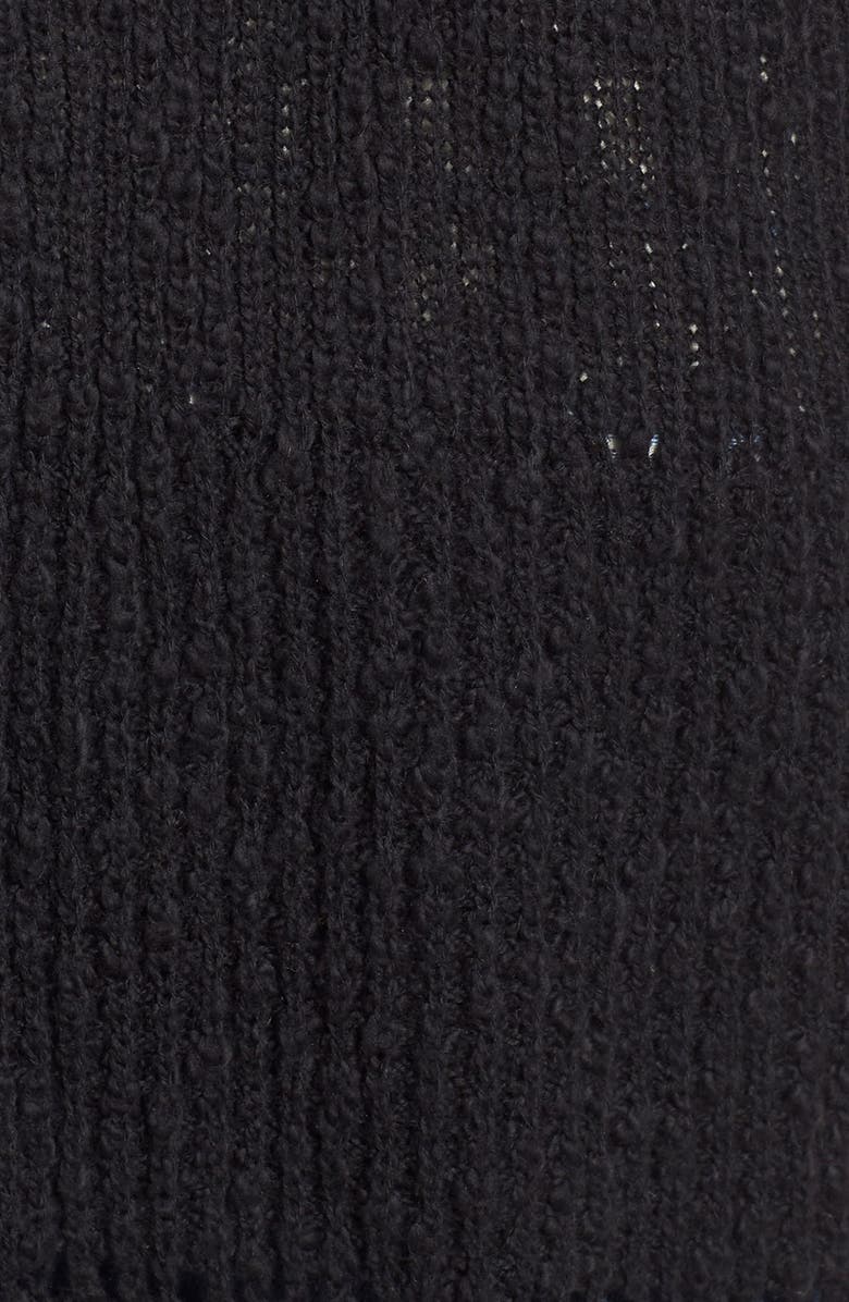 Caslon<sup>®</sup> Mixed Stitch Long Sweater Vest, Alternate, color, 