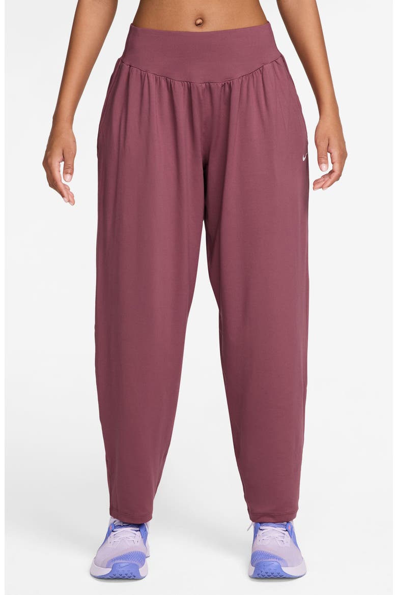 One Dri-FIT Relaxed Pants, Main, color, PINK SMOKE/ WHITE