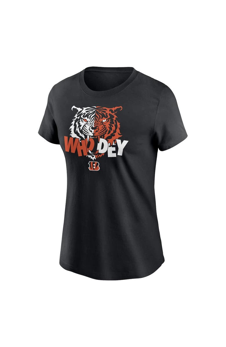 Nike Women's Nike  Black Cincinnati Bengals Hometown Local Pack T-Shirt, Alternate, color, 