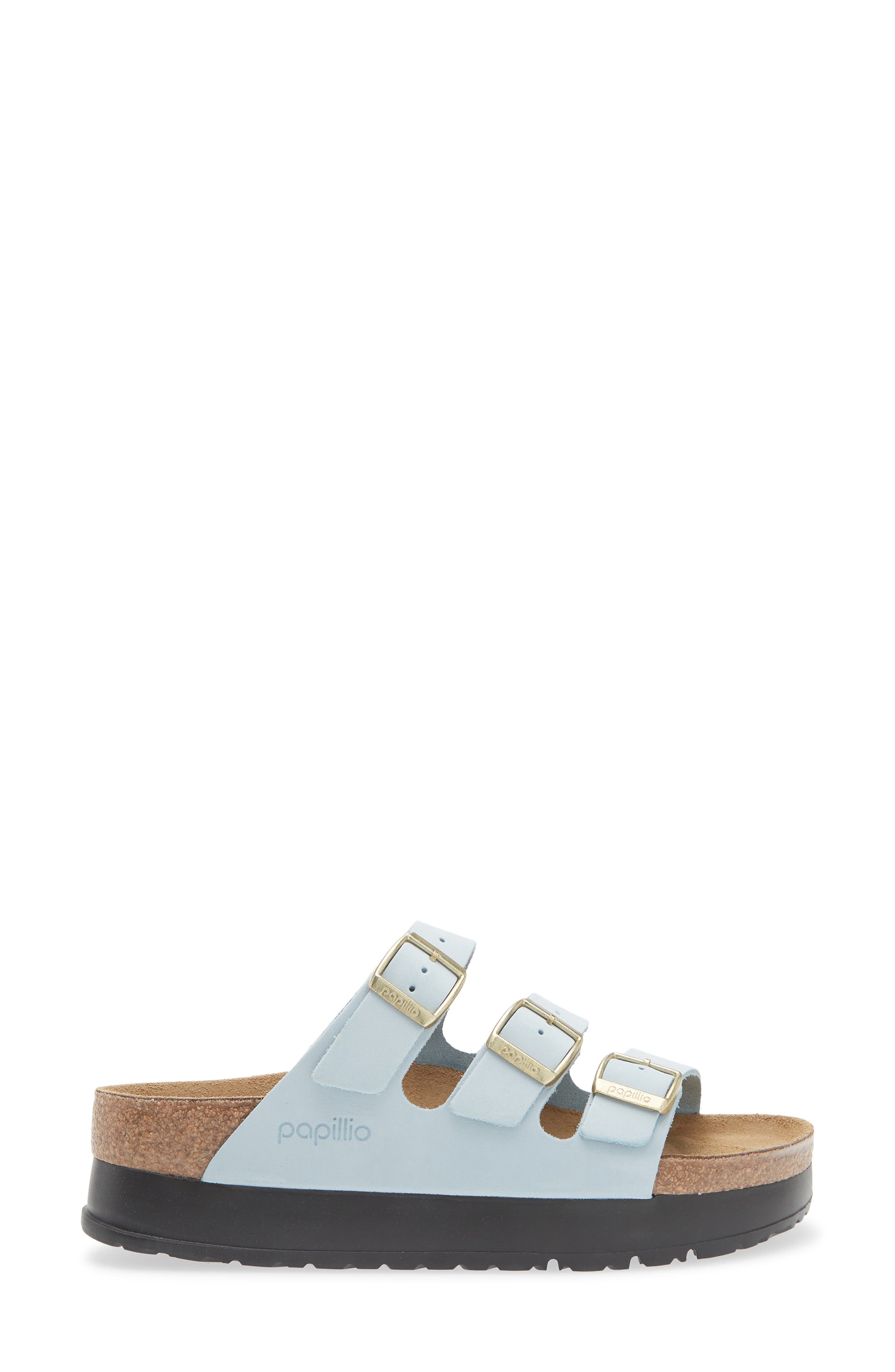 Florida Flex Platform Slide Sandal - Discontinued, Alternate, color, BABY BLUE