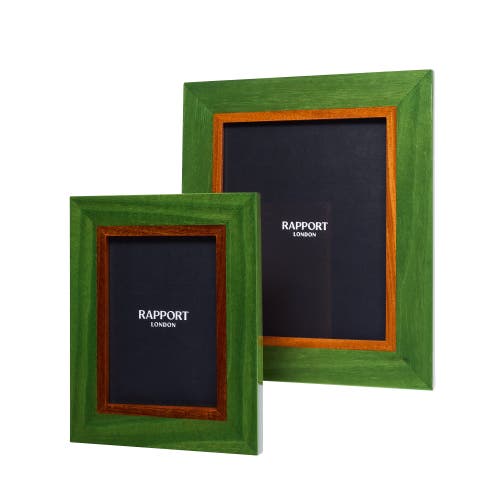 Rapport London Heritage Photo Frame In Green