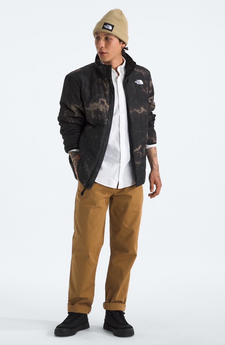 The North Face Junction Insulated Jacket, Alternate, color, Black Light Refractions Print