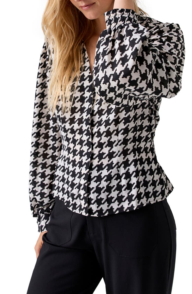 Sanctuary Be My Muse Print Shirt, Main, color, 