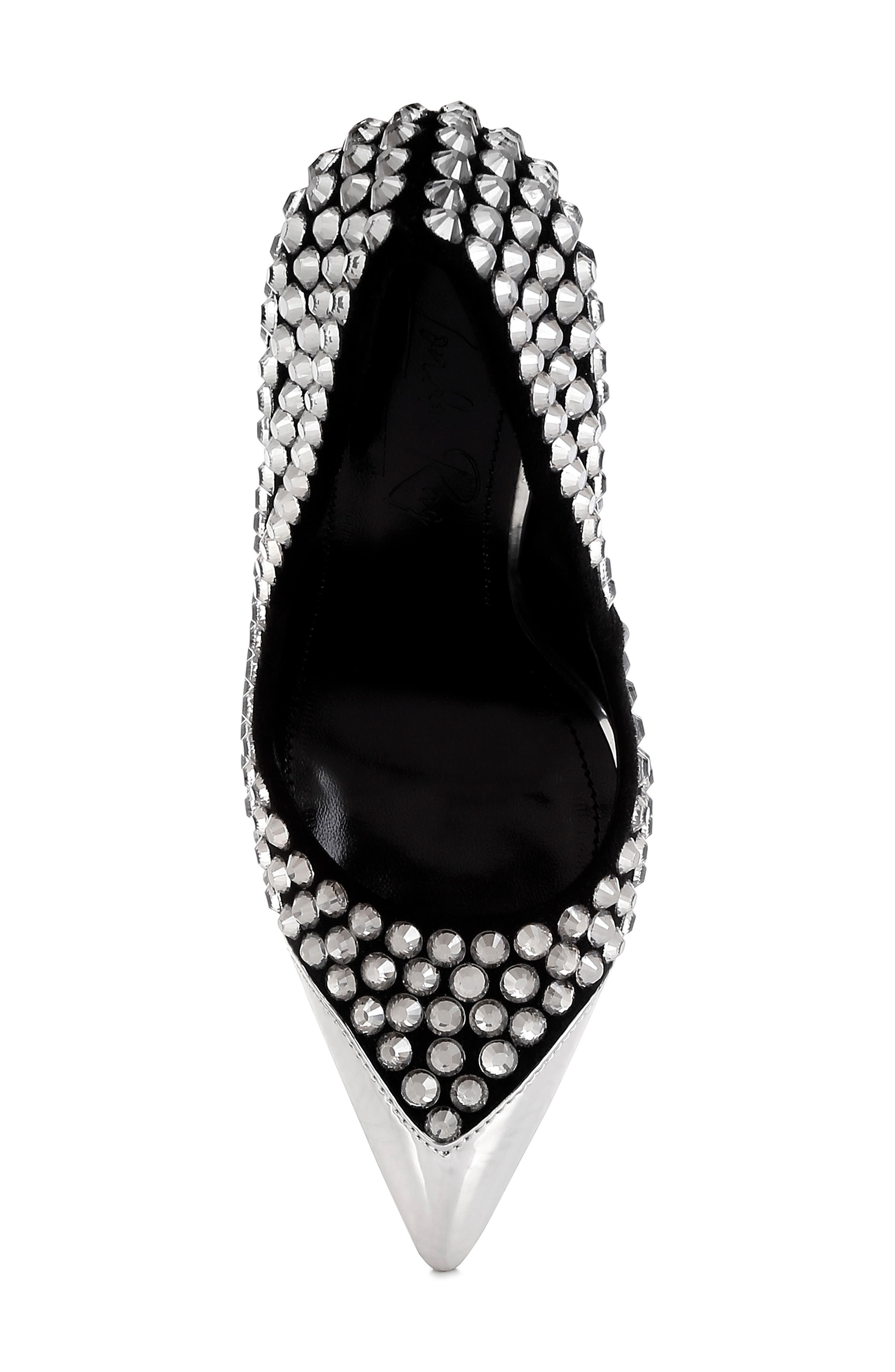 LONDON RAG Super Fan Diamante Embellished Pump, Alternate, color, 