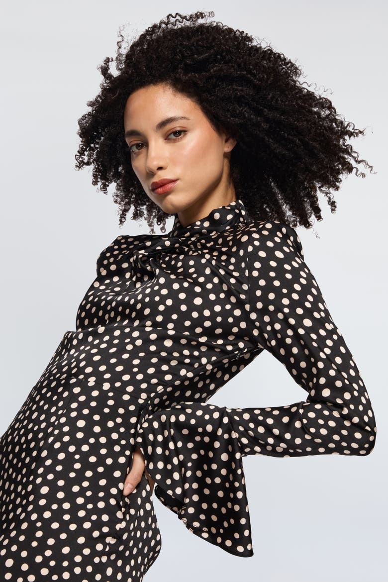 Toni Dress, Alternate, color, Black