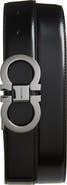 FERRAGAMO Reversible Leather Belt