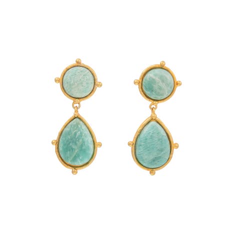 2 Pierres Dots Earrings
