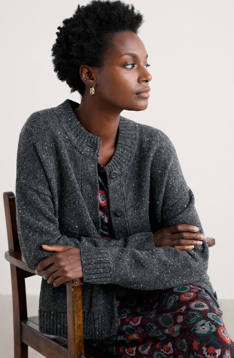 Seasalt Cornwall Harbour Sands Wool Blend Cardigan, Alternate, color, 