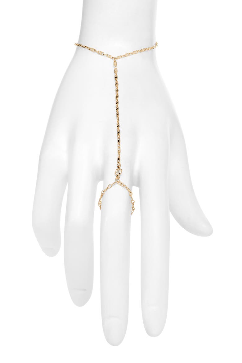 Golden Light Hand Chain, Main, color, GOLD