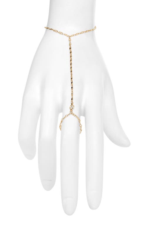 Child Of Wild Golden Light Hand Chain In Gold