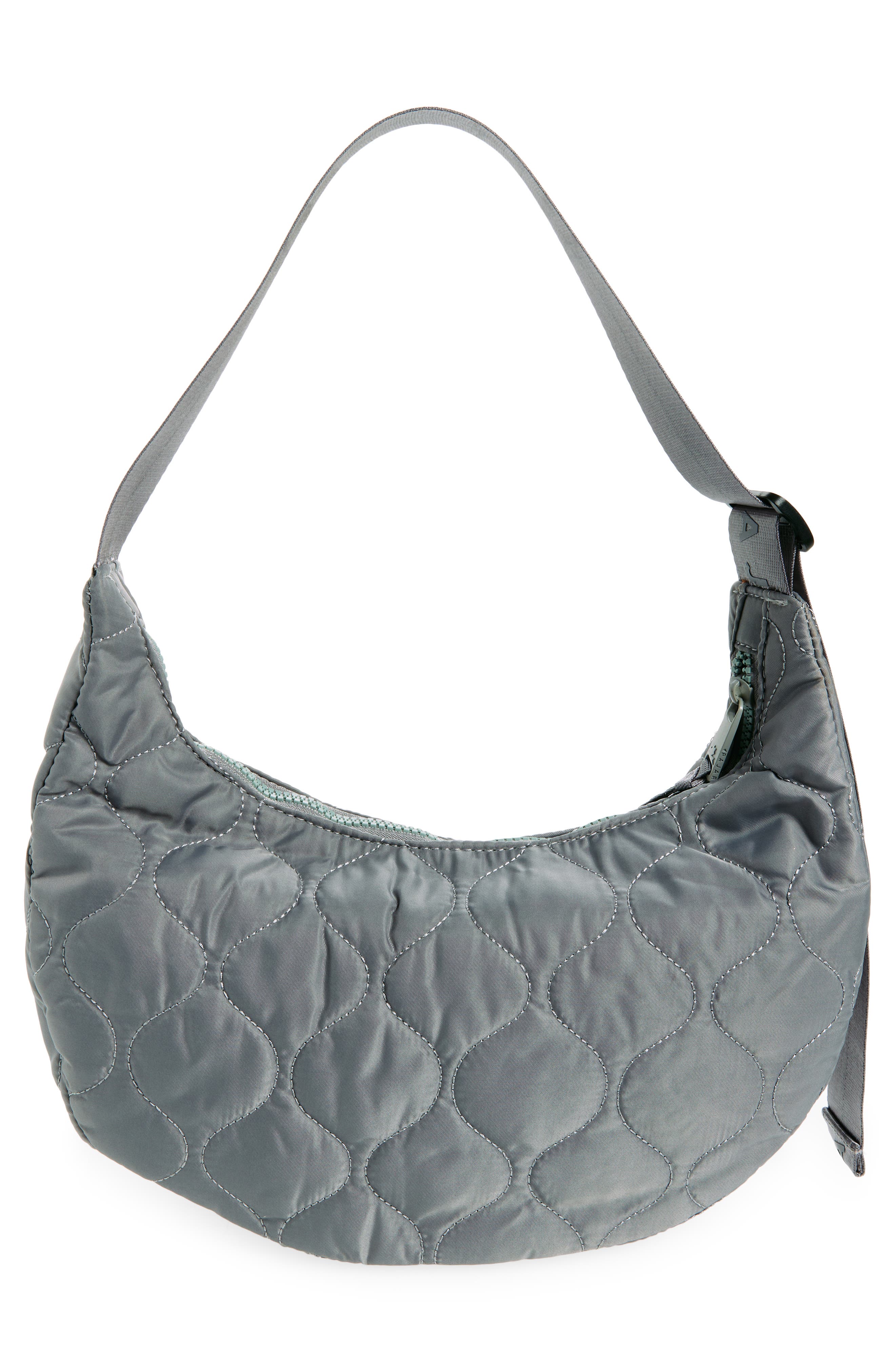 Pajar Quilted Hobo Tote Bag, Alternate, color, 