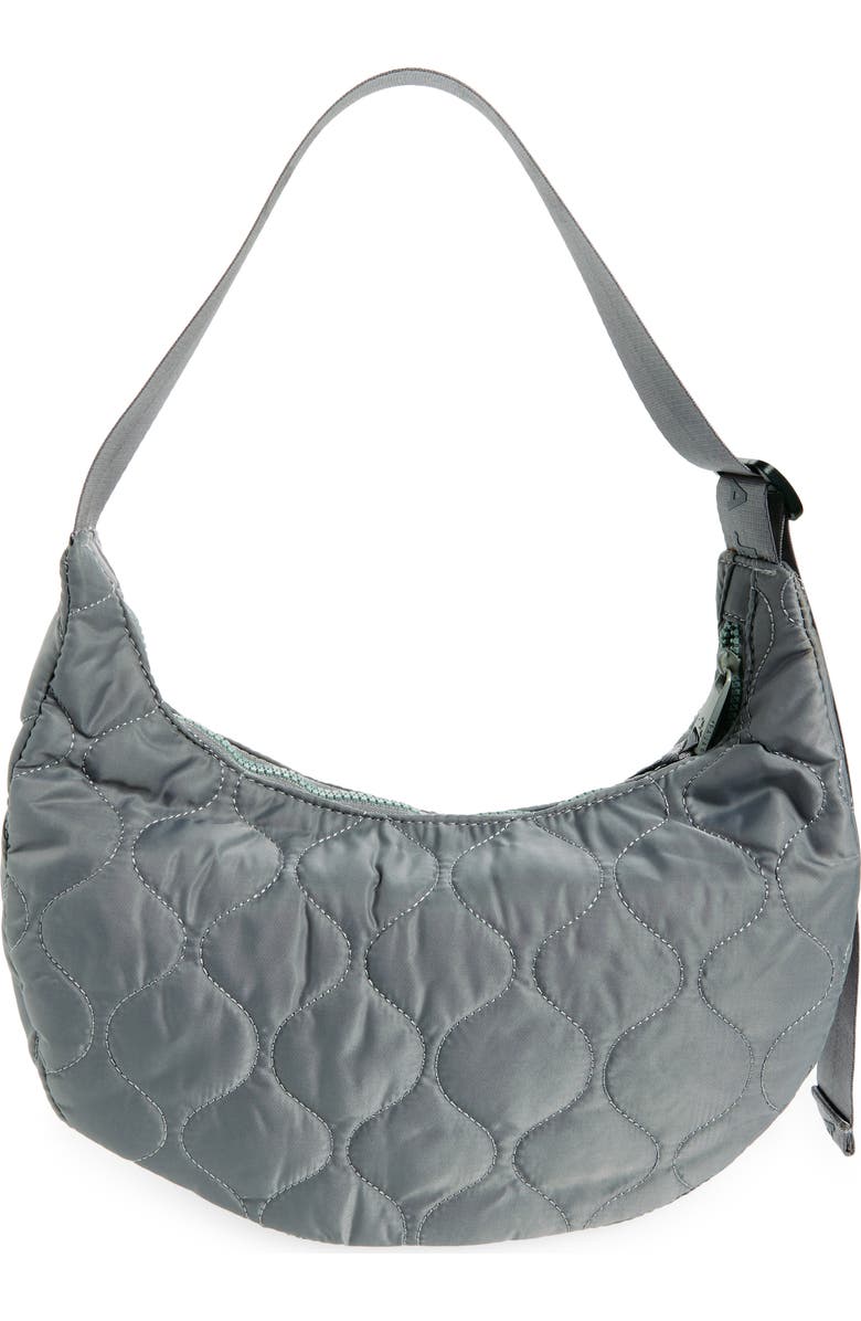 Pajar Quilted Hobo Tote Bag, Alternate, color,