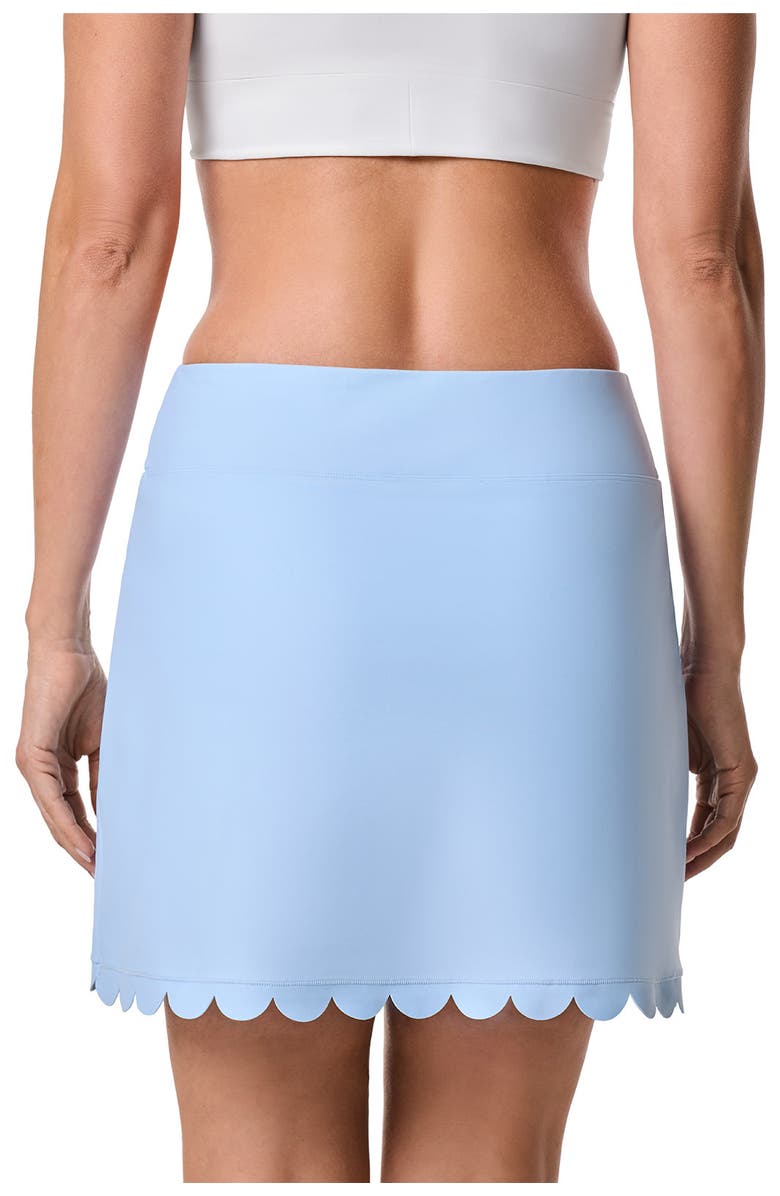 Coolibar Scallop Skorts - UPF 50+ Sun Protection - Sea Fan, Alternate, color, Skyride
