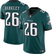 Nike Men's Nike Saquon Barkley Midnight Green Philadelphia Eagles Vapor F.U.S.E. Limited Jersey
