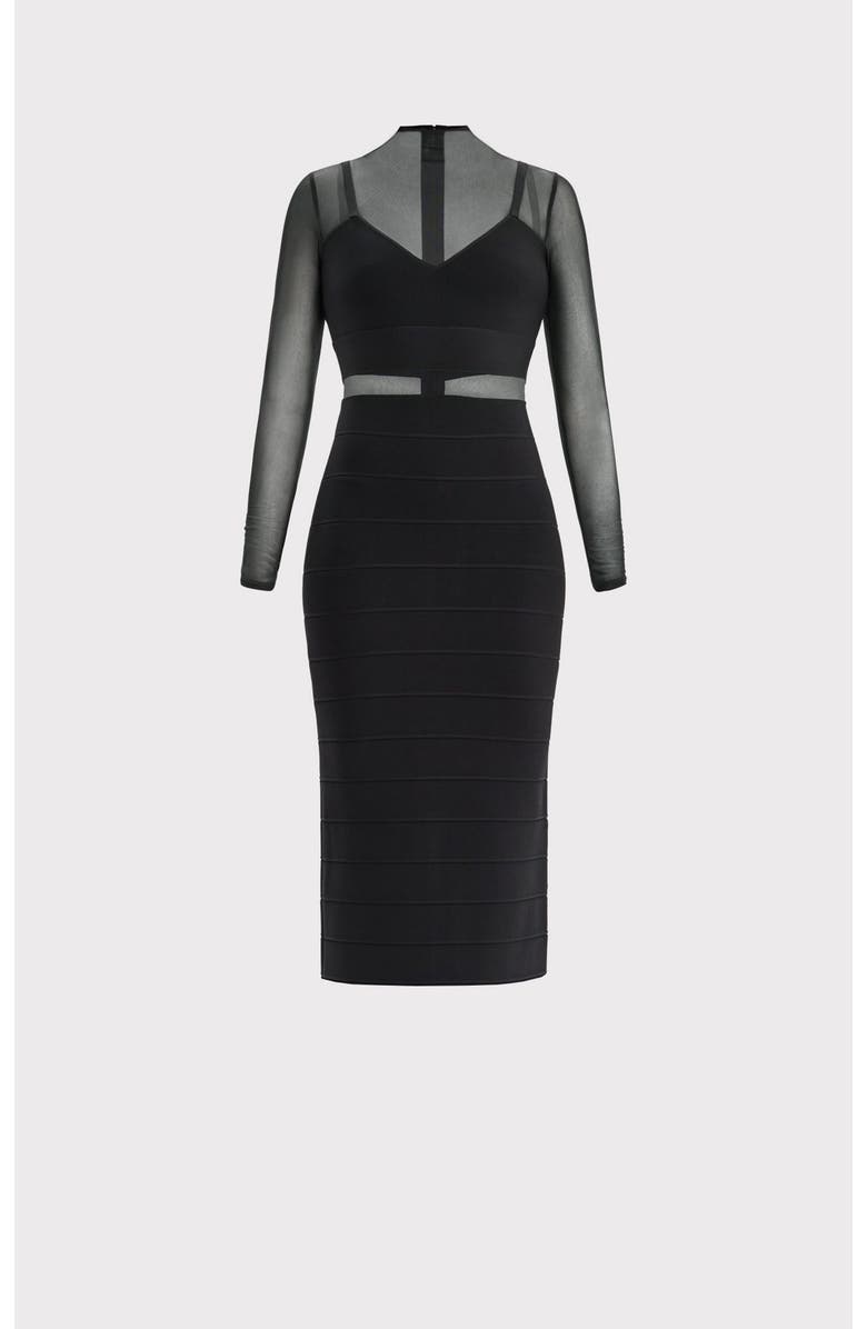 Herve Leger The Noelle Dress, Alternate, color, 