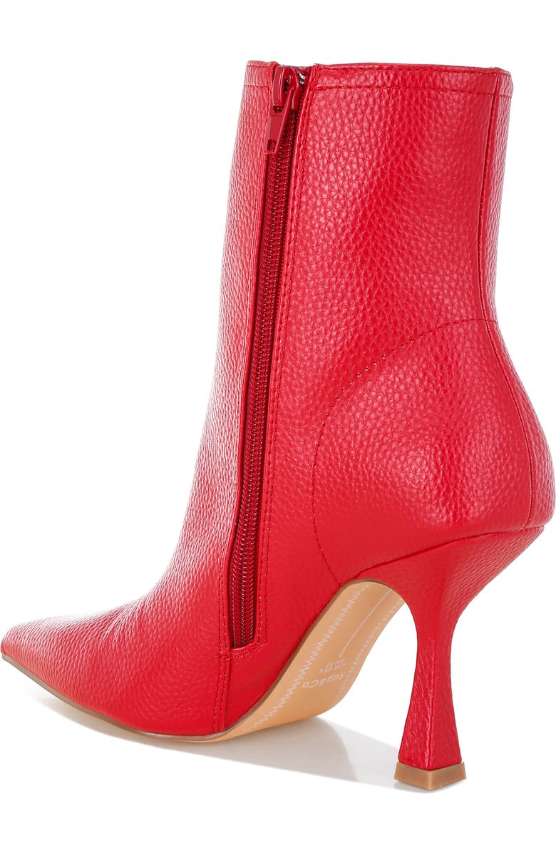Rag & Co Farnak Pointed Toe Bootie, Alternate, color, Red