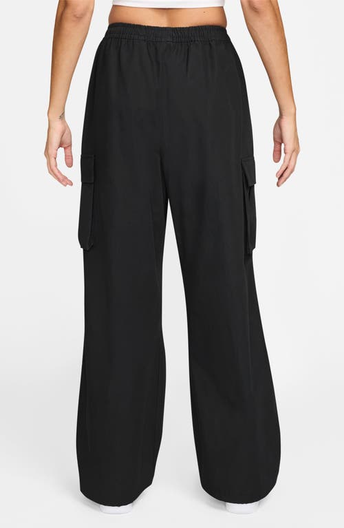 Nike Sportswear Loose Woven Cargo Pants In Black