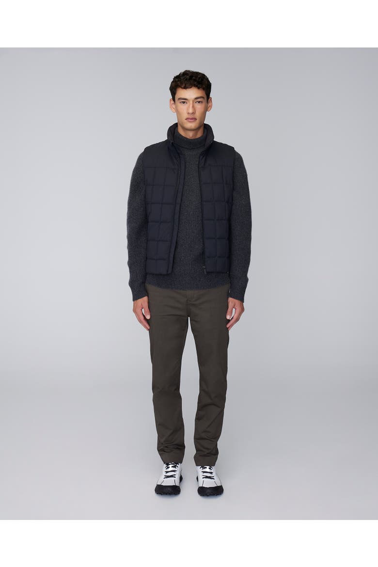 LEO VEST | Lightweight Down Vest, Alternate, color, Black