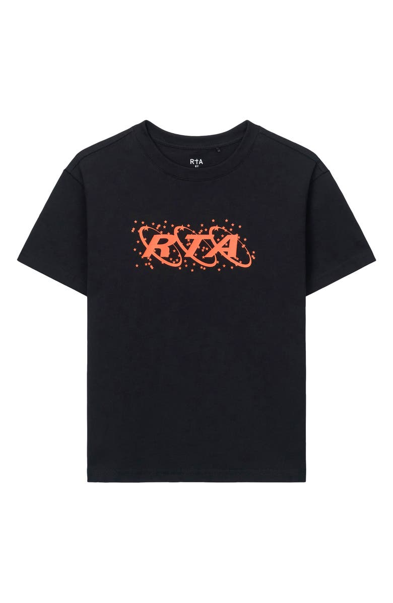 RtA Kids' Lawson Cotton Graphic T-Shirt, Main, color, Black Planetary Rta
