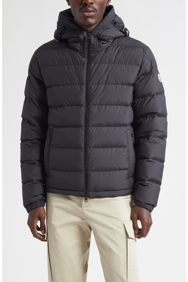 Laveraet Down Jacket, Main, color, BLACK