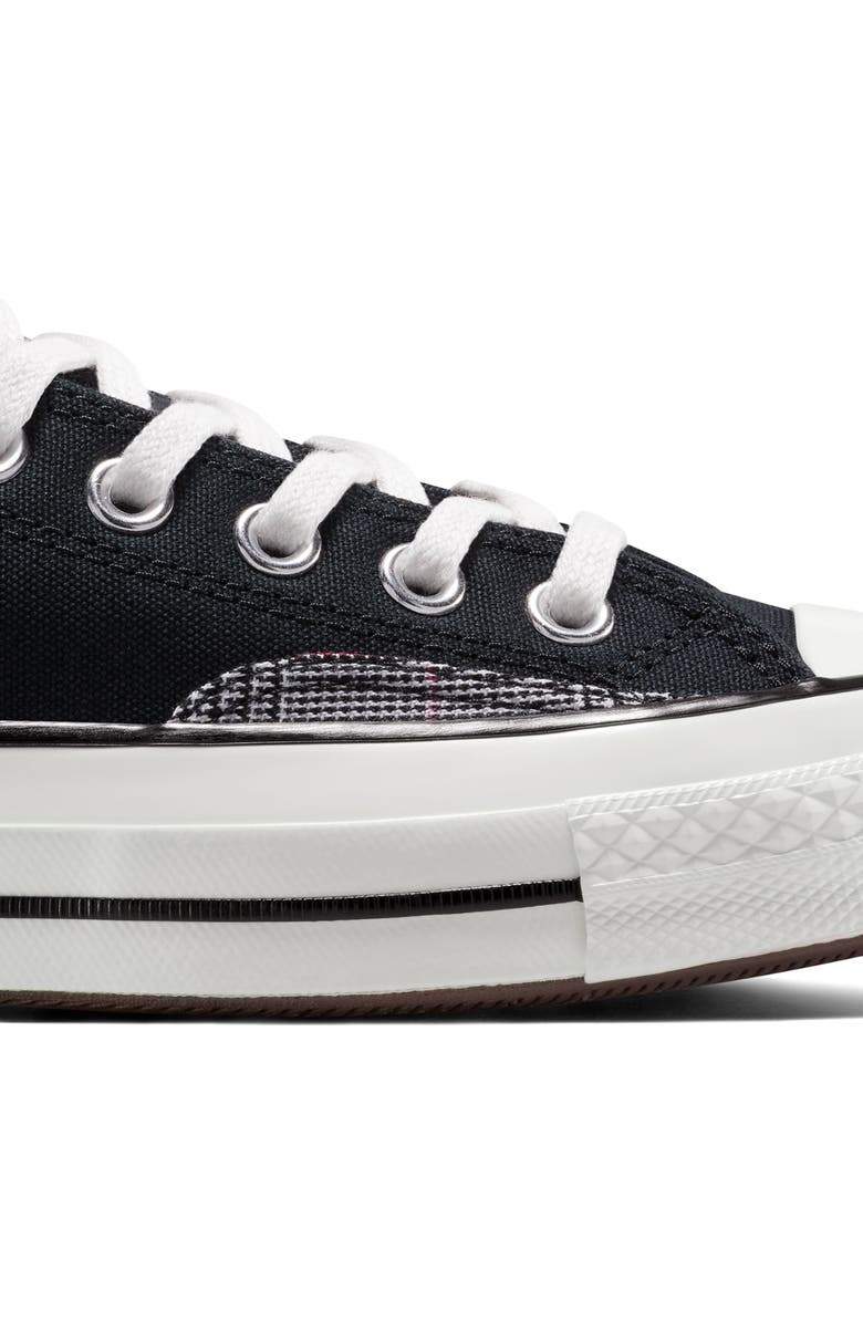 Converse Chuck 70 Floral Canvas Low Top Sneaker, Alternate, color, Black/ Vintage White