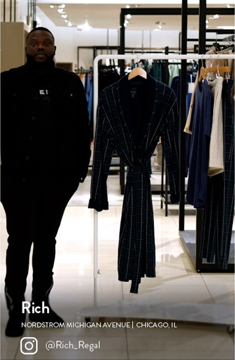 Weekend Escape Fleece Lined Robe, sales video thumbnail