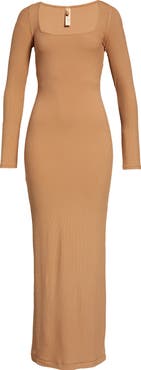 SKIMS Soft Lounge Long Sleeve Dress