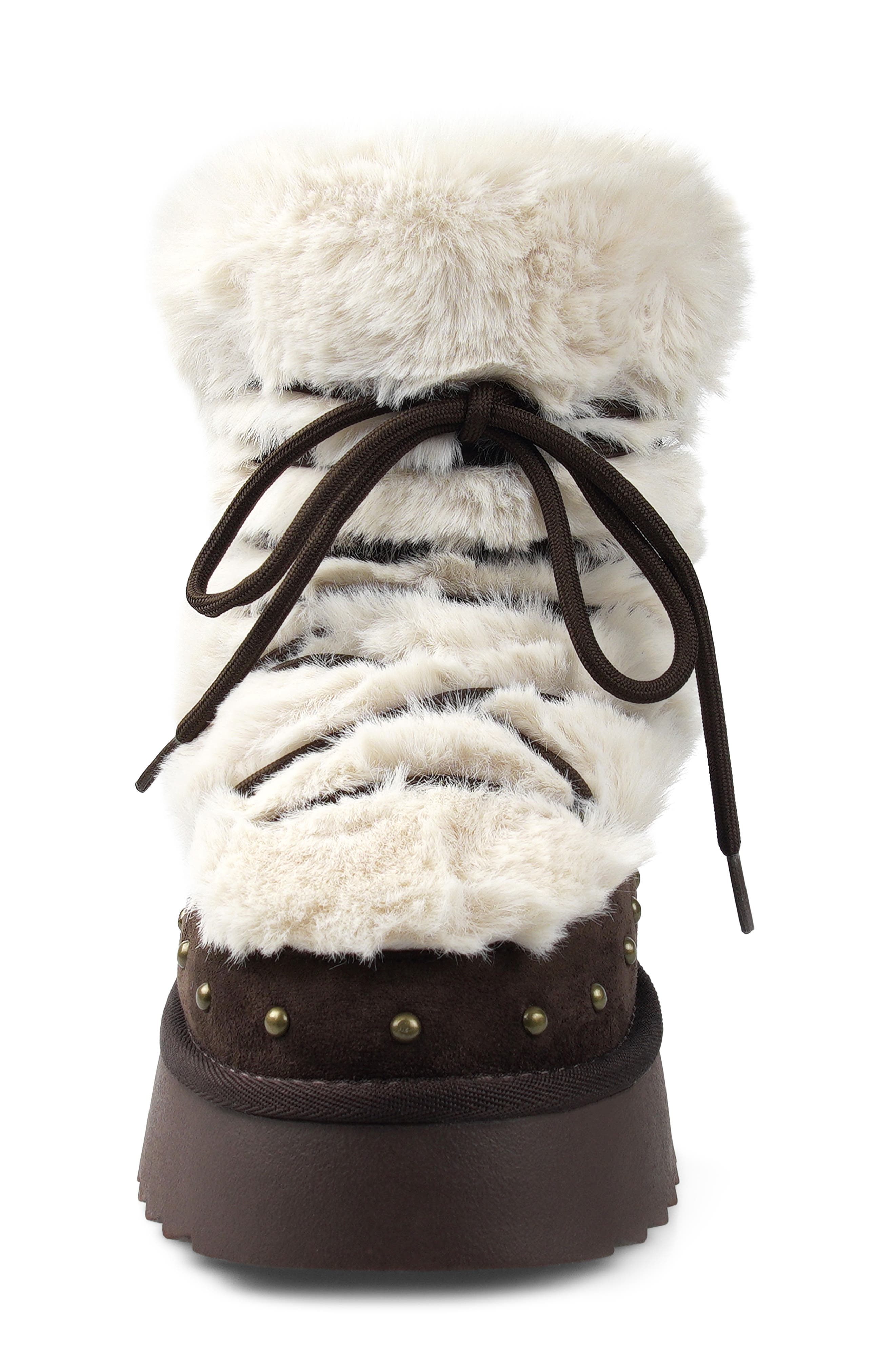 ROCK AND CANDY Faux Fur Trim Boot (Women) | Nordstrom