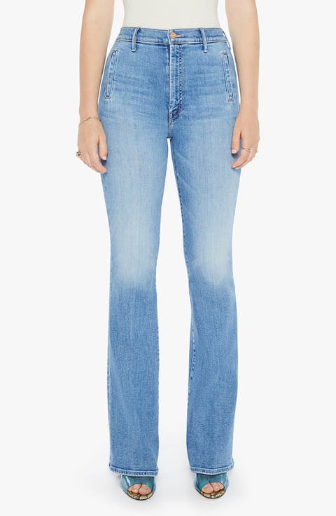 The Drama High Waist Flare Jeans (Tasty Waves)