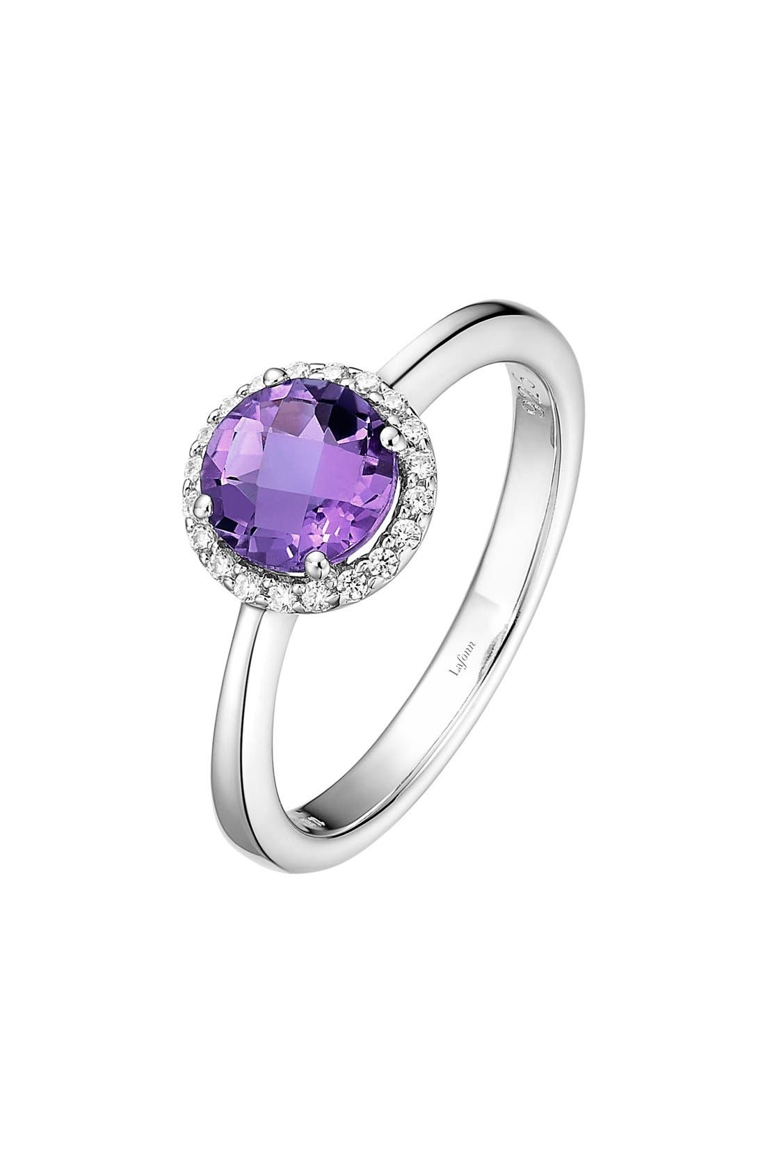 FEBRUARY AMETHYST / SILVER