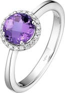 Lafonn Birthstone Halo Ring