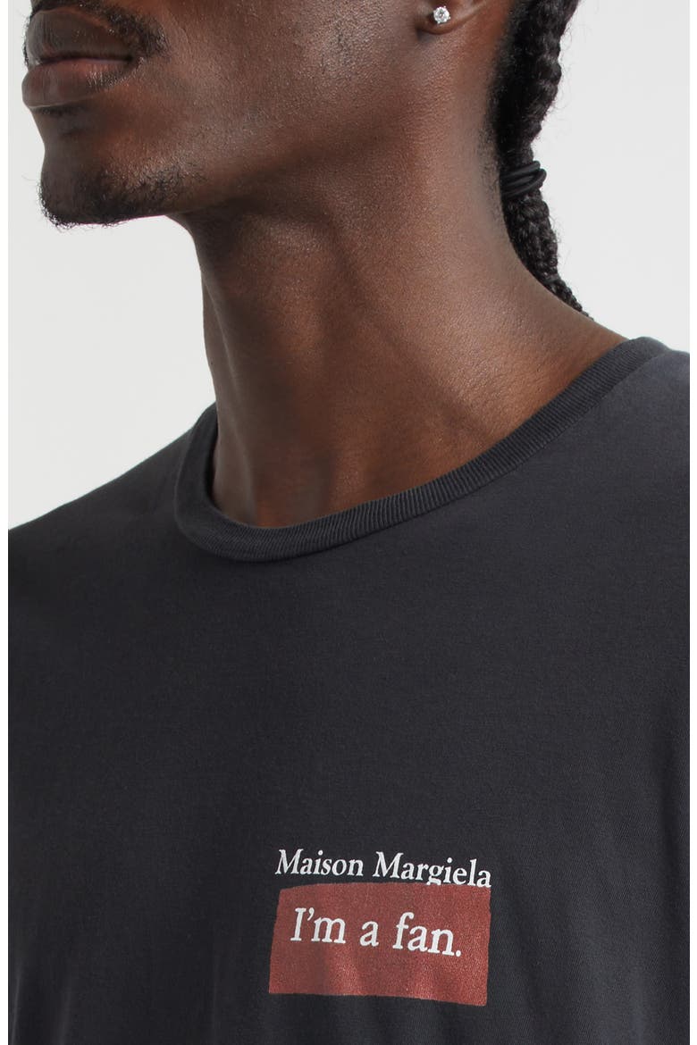 Fan Cotton Graphic T-Shirt, Alternate, color, CHARCOAL