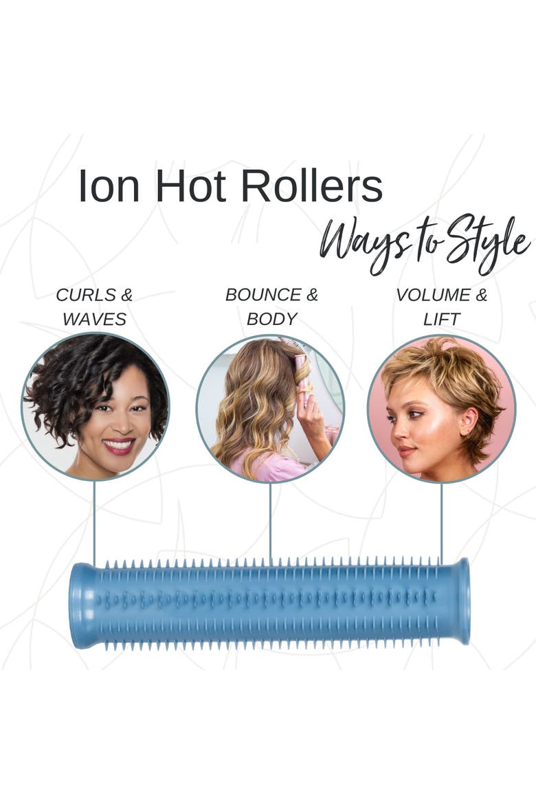 Ion Hot Rollers, Alternate, color, Pink- Long Set