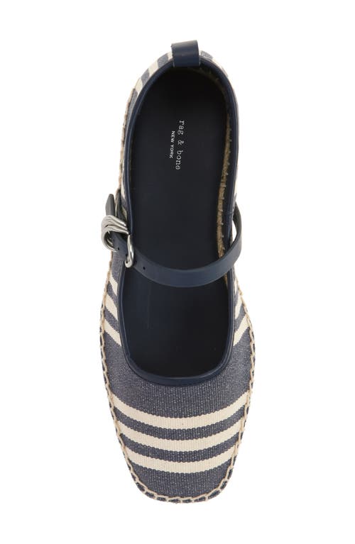 Rag & Bone Spire Espadrille Mary Jane Flat