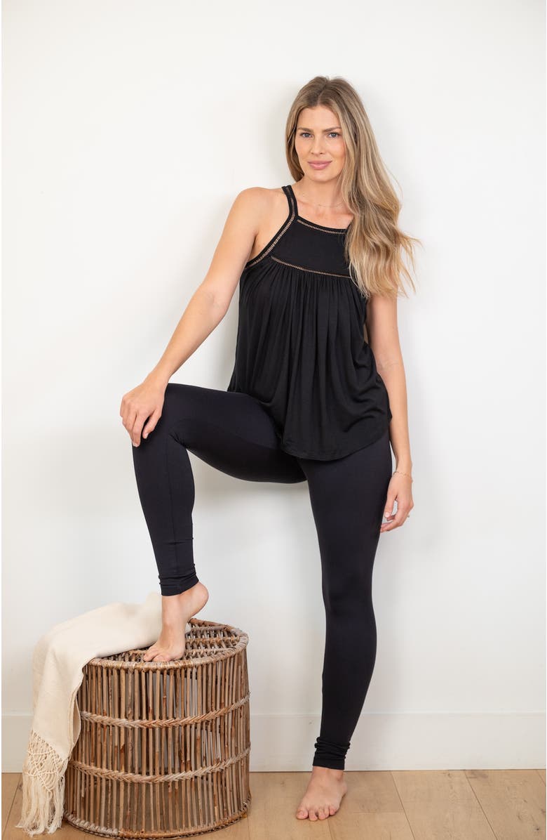 JJwinks Ultimate Lounge & Sleep High Waist Leggings, Alternate, color, Black