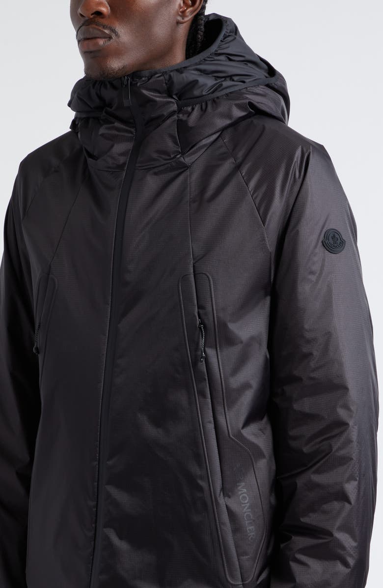 Moncler Aberdeen Hooded Down Jacket, Alternate, color,