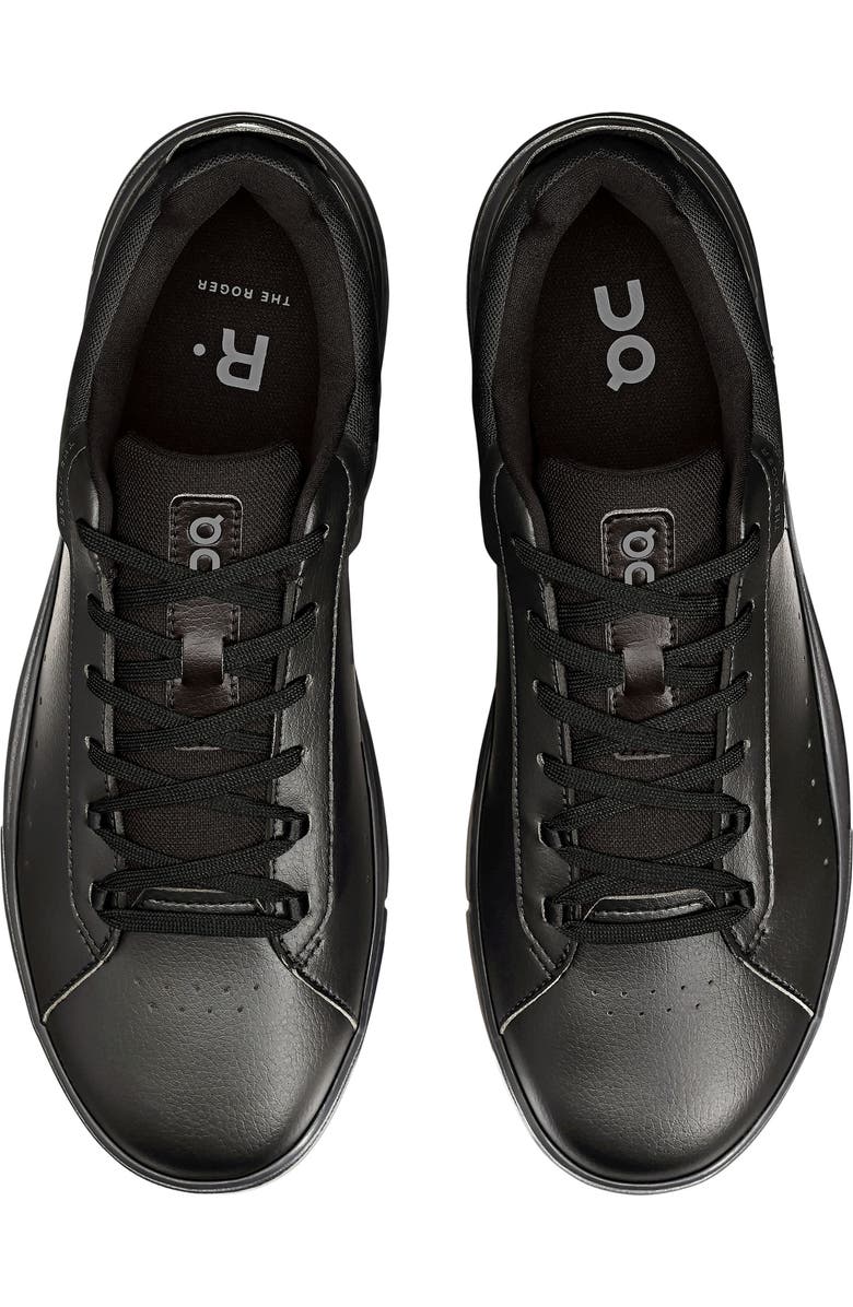 On THE ROGER Advantage Tennis Sneaker, Alternate, color, Black/ Black