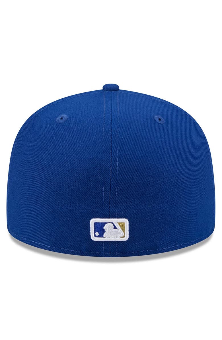 New Era Men's New Era Royal Kansas City Royals 2025 Jackie Robinson Day 59FIFTY Fitted Hat, Alternate, color,