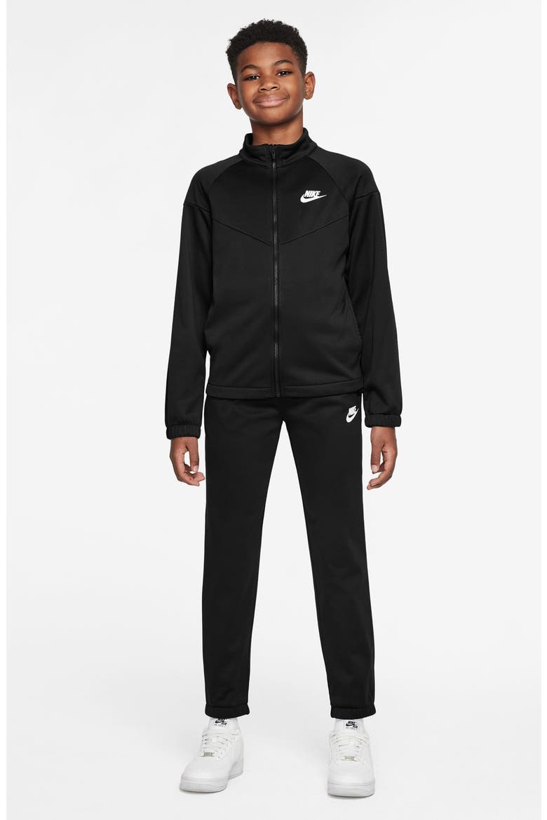 Kids' Sportswear Dri-FIT Track Jacket & Pants Set, Main, color, 010 BLACK/BLACK/WHITE