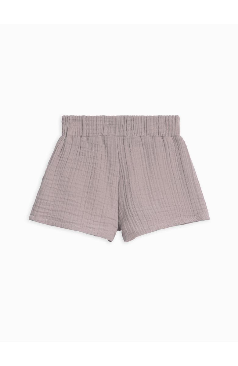 Colored Organics Jude Organic Muslin Shorts, Alternate, color, Lilla