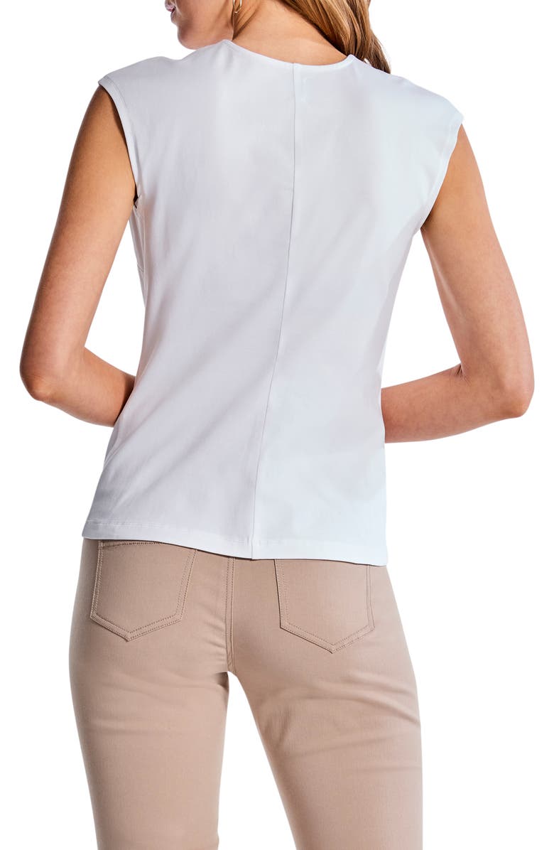 NIC+ZOE Perfect Layer V-Neck Top, Alternate, color, Paper White