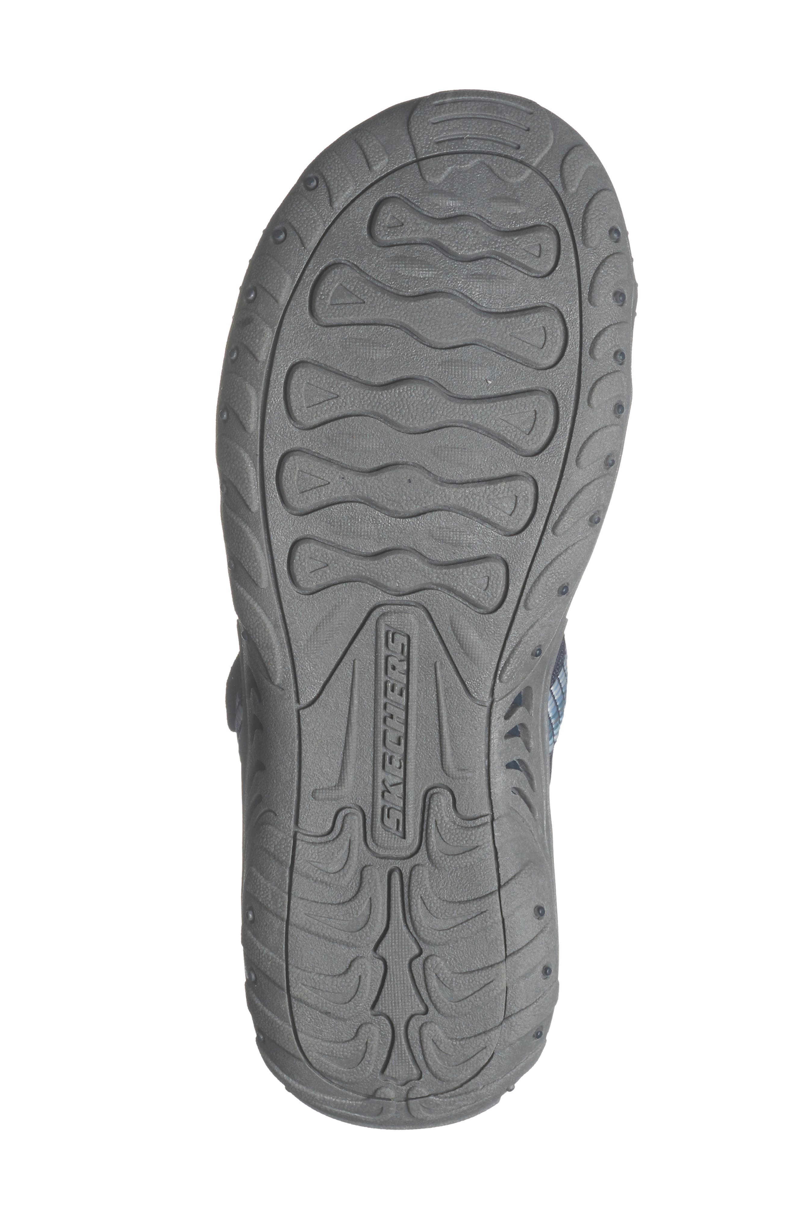 SKECHERS Reggae Color Slide Sandal, Alternate, color, Navy