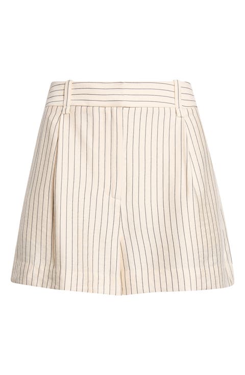 Jayce Pinstripe Shorts